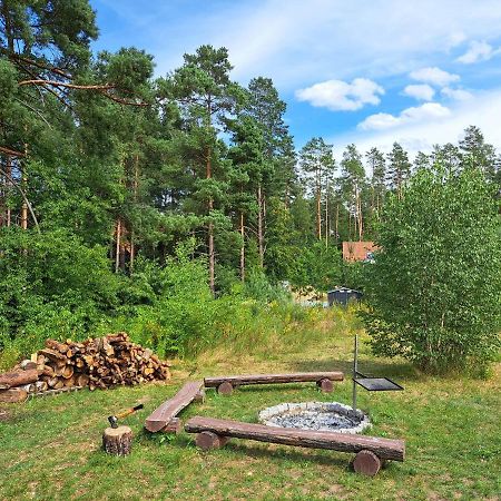 Mazury Domek Caloroczny Pelnik Gm Ostroda Jezioro Las Exterior foto