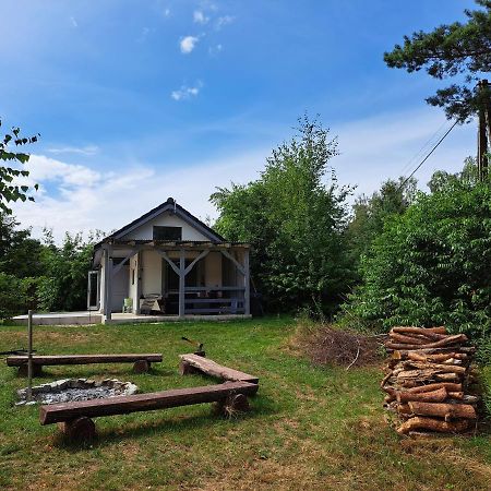 Mazury Domek Caloroczny Pelnik Gm Ostroda Jezioro Las Exterior foto