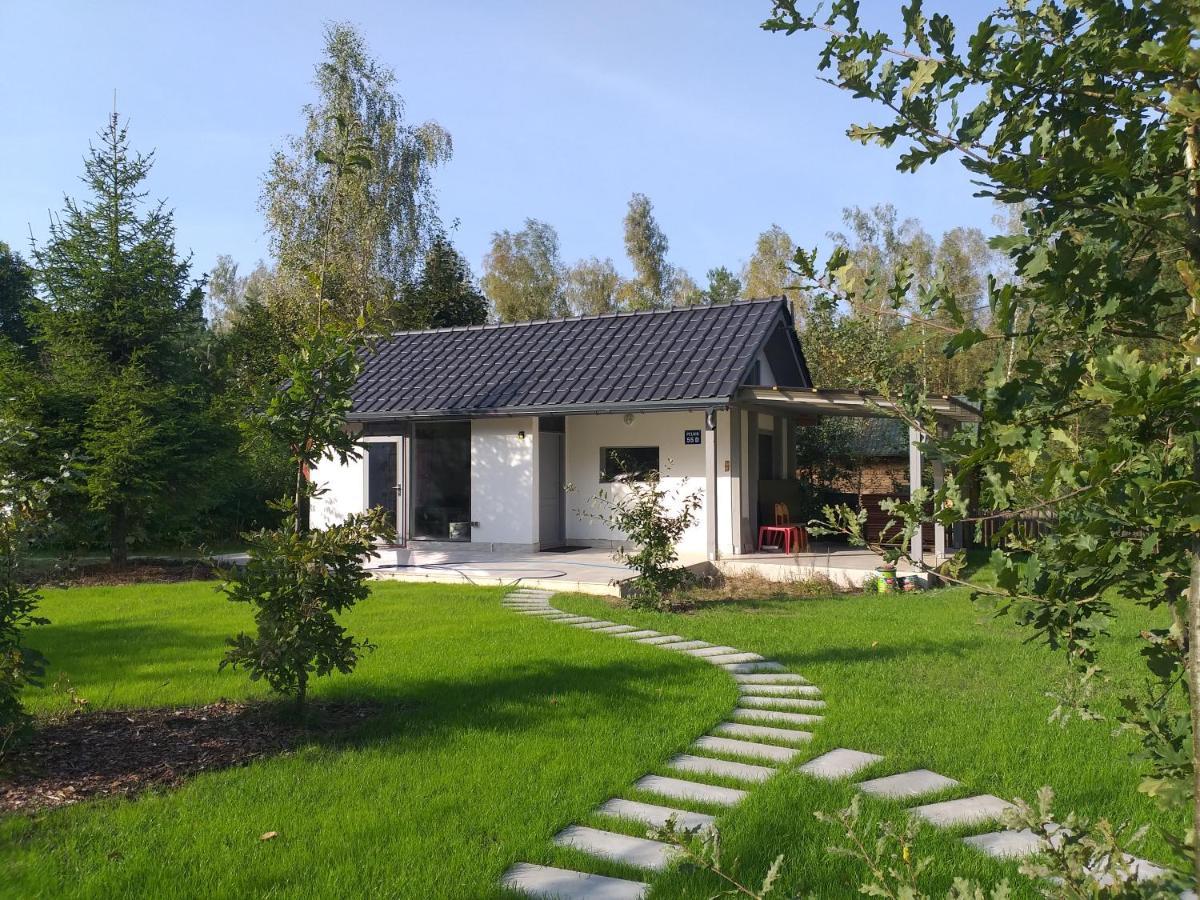 Mazury Domek Caloroczny Pelnik Gm Ostroda Jezioro Las Exterior foto