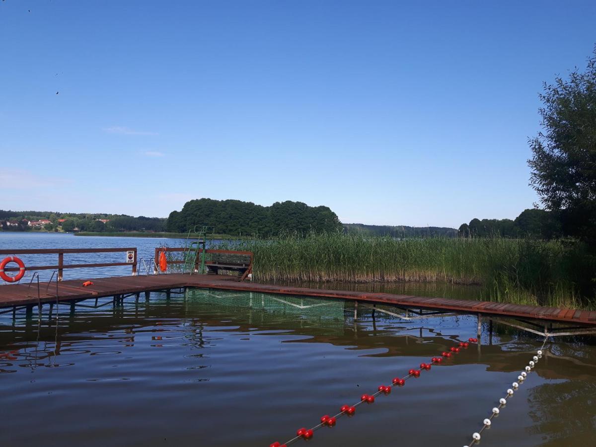 Mazury Domek Caloroczny Pelnik Gm Ostroda Jezioro Las Exterior foto
