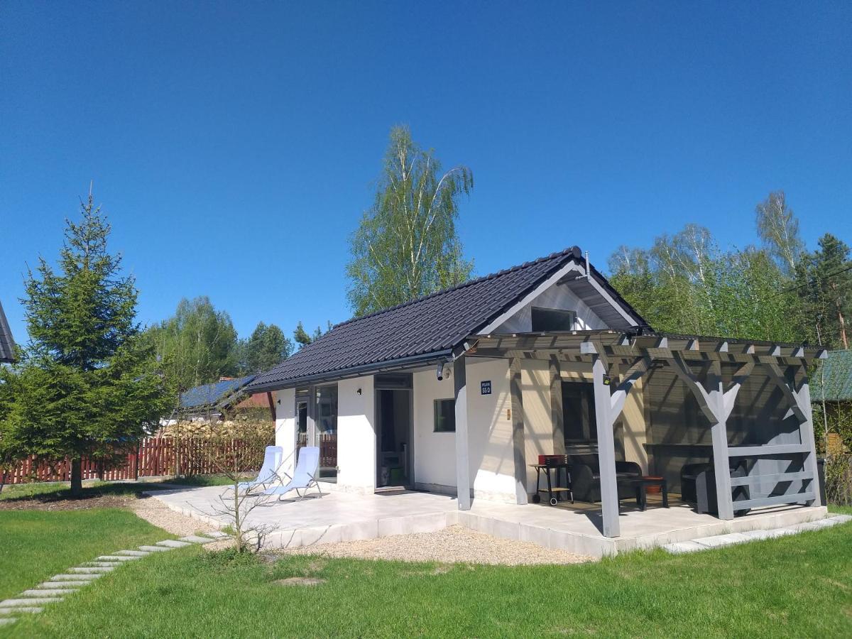 Mazury Domek Caloroczny Pelnik Gm Ostroda Jezioro Las Exterior foto
