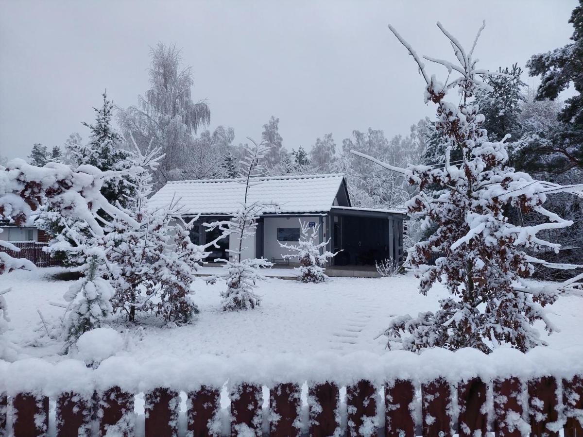 Mazury Domek Caloroczny Pelnik Gm Ostroda Jezioro Las Exterior foto